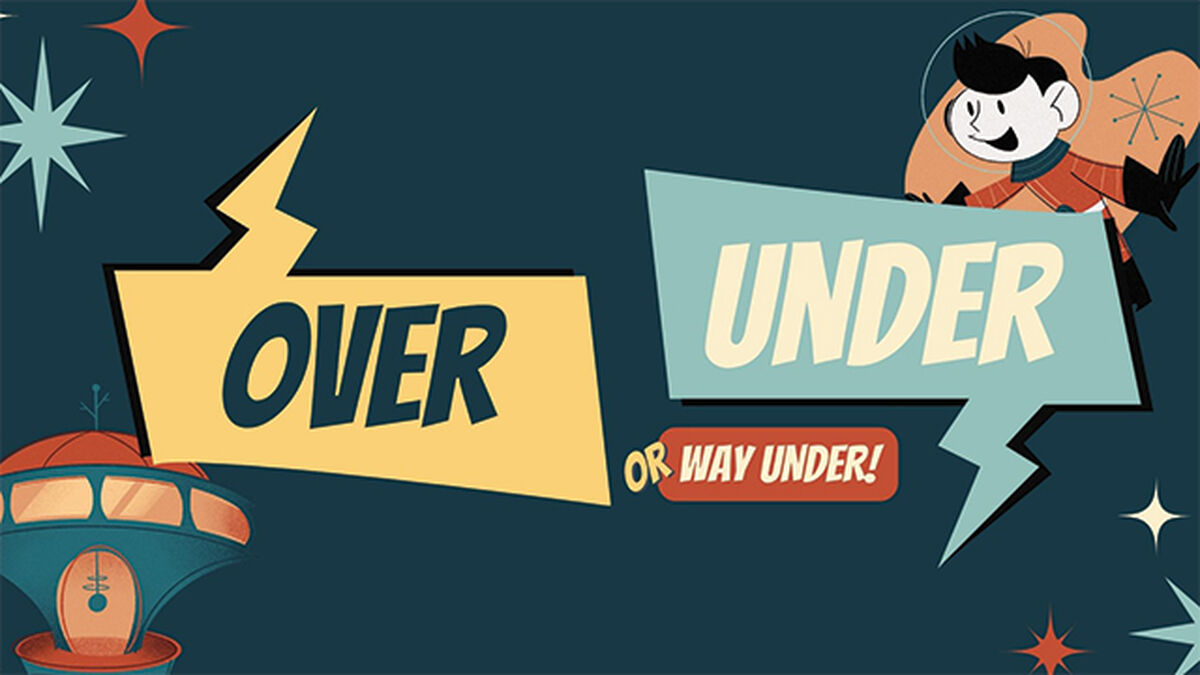 Over Under or WAY Under: Game + Countdown image number null